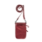 Preview: PHONE WALLET SUEDE CHILI RED